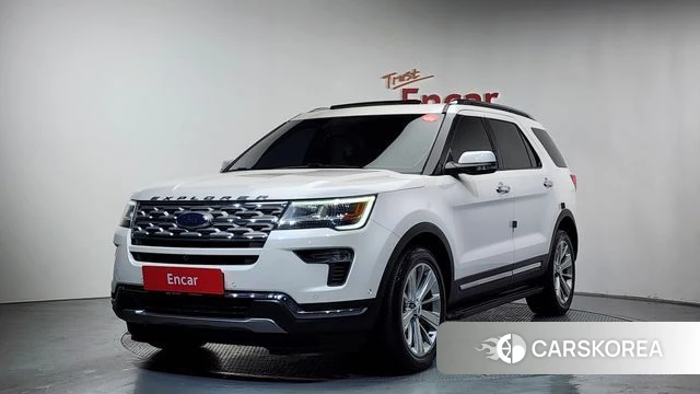 Ford Explorer 2018 Белый из Кореи