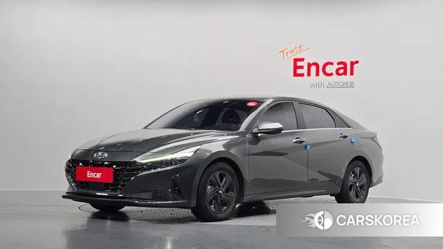 Hyundai Avante (CN7) 2022 Серый из Кореи