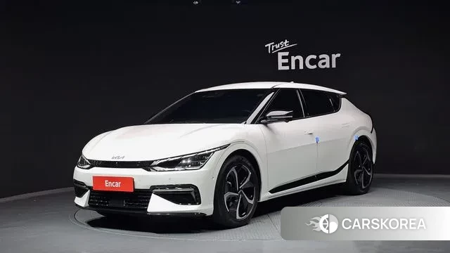 Kia EV6 2022 Белый из Кореи