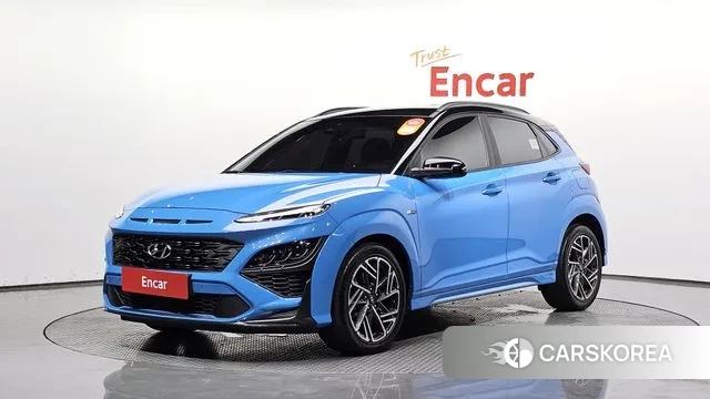 Hyundai The New Kona 2021 Синий из Кореи