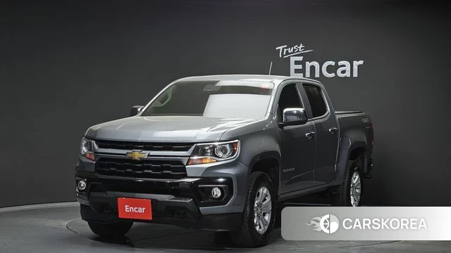 Chevrolet (GM Daewoo) Real New Colorado 2021 Серебристо-серый из Кореи