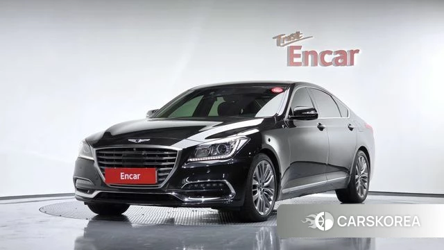 Genesis G80 2018 Черный из Кореи
