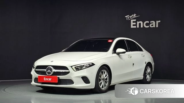 Mercedes-Benz A-Class W177 2020 Белый из Кореи