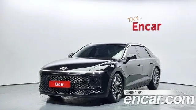 Hyundai Grandeur (GN7) 2023 Черный из Кореи