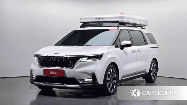 Kia Carnival 4th generation 2021 Белый из Кореи