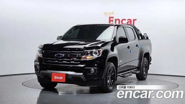 Chevrolet (GM Daewoo) Real New Colorado 2021 Черный из Кореи
