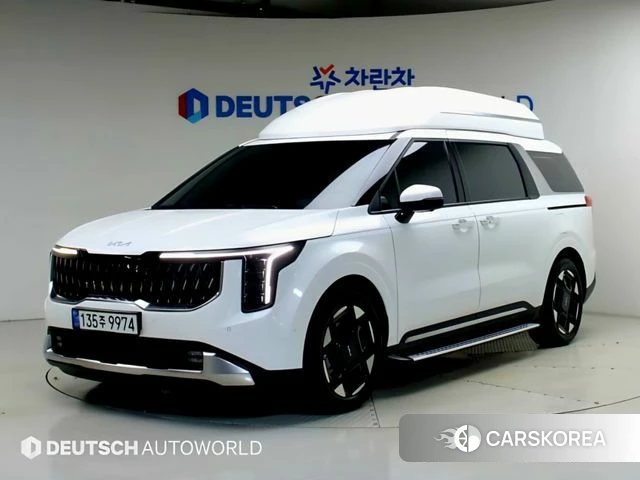 Kia The New Carnival 4th Generation 2024 Белый из Кореи