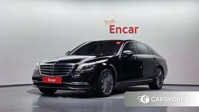 Mercedes-Benz S-Class W222 2018 Черный из Кореи