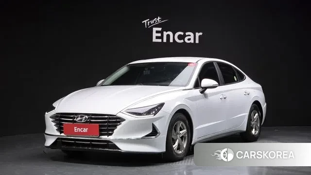 Hyundai Sonata (DN8) 2019 Белый из Кореи