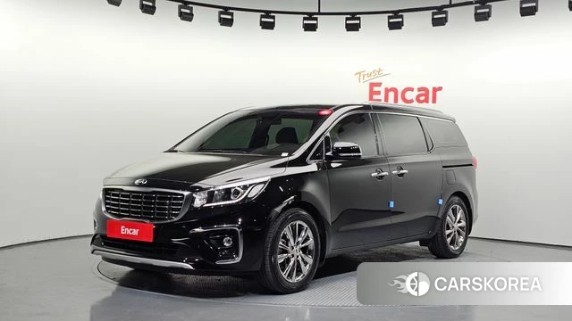 Kia The New Carnival 2019 Черный из Кореи