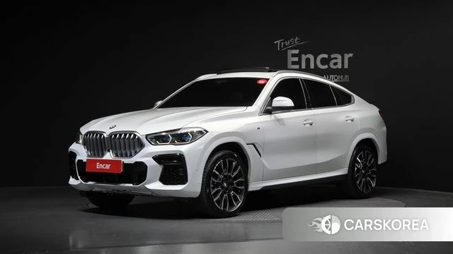 BMW X6 (G06) 2021 Белый из Кореи