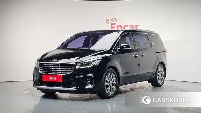 Kia The New Carnival 2019 Черный из Кореи