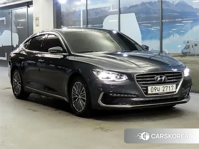 Hyundai Grandeur IG Hybrid 2018 Серый из Кореи