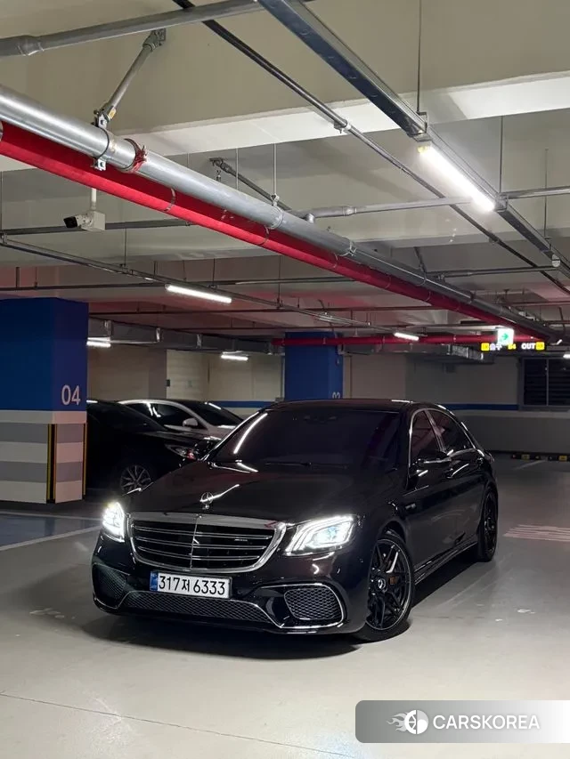 Mercedes-Benz S-Class W222 2019 Черный из Кореи