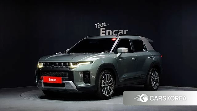 Ssangyong Torres 2022 Синий нефрит из Кореи
