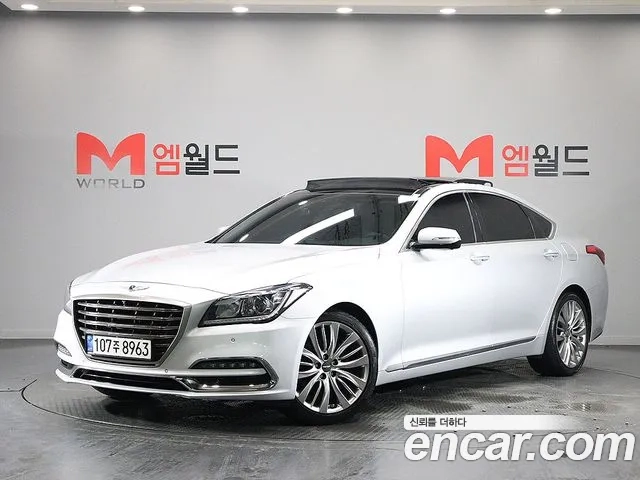 Genesis G80 2018 Серебряный из Кореи