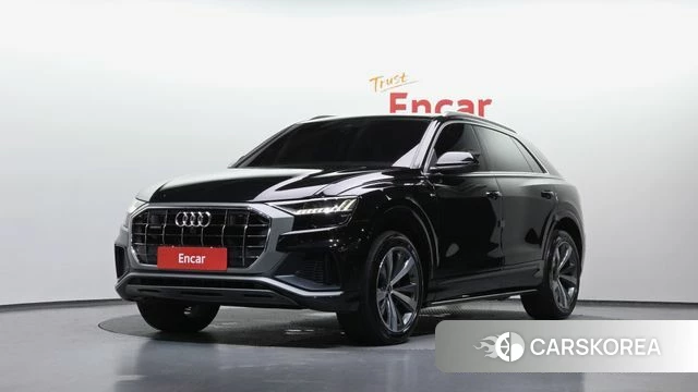 Audi Q8 (4M) 2022 Черный из Кореи