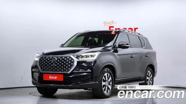 Ssangyong All New Rexton 2021 Черный из Кореи