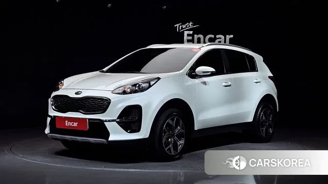 Kia Sportage The Bold 2021 Белый из Кореи