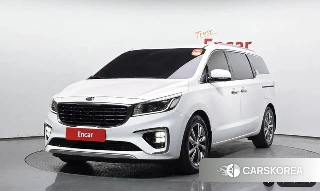 Kia The New Carnival 2018 Белый из Кореи