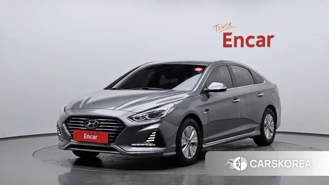 Hyundai Sonata New Rise Hybrid 2018 Серый из Кореи