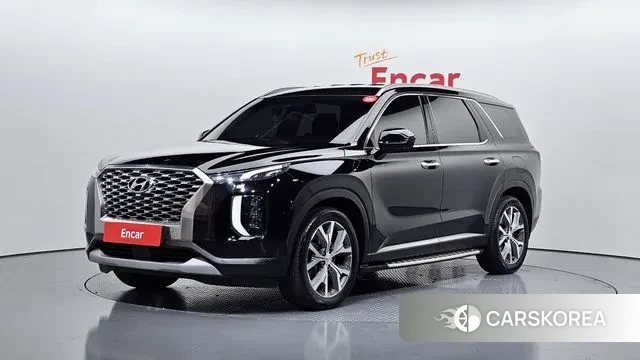 Hyundai Palisade 2021 Черный из Кореи