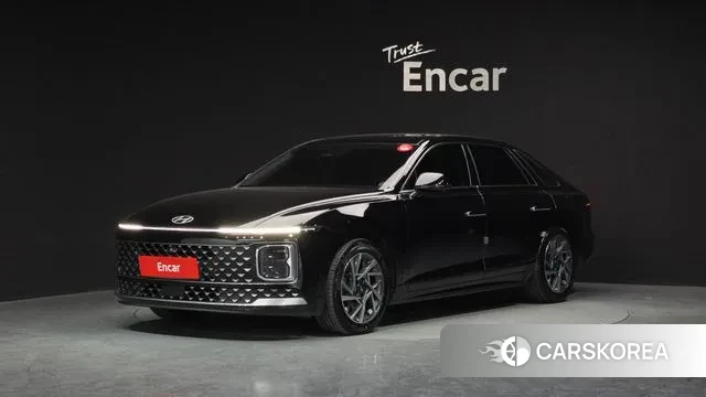 Hyundai Grandeur Hybrid (GN7) 2023 Черный из Кореи