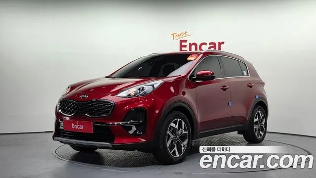 Kia Sportage The Bold 2019 Красный из Кореи
