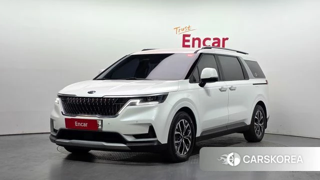 Kia Carnival 4th generation 2021 Белый из Кореи