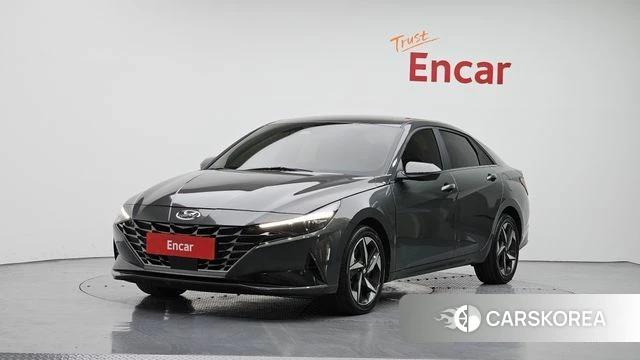Hyundai Avante (CN7) 2023 Серый из Кореи