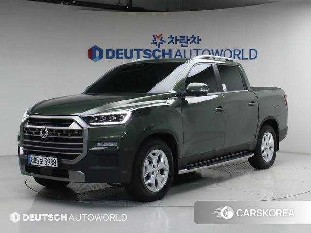 Ssangyong The New Rexton Sport 2025 Темно-зеленый из Кореи