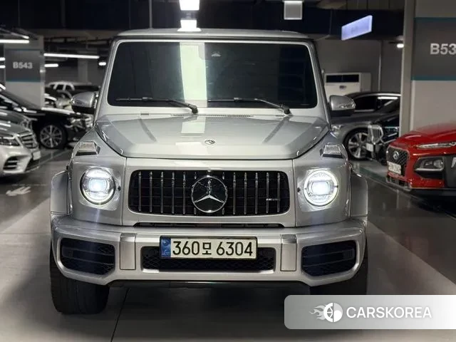 Mercedes-Benz G-Class W463b 2021 Серебряный из Кореи