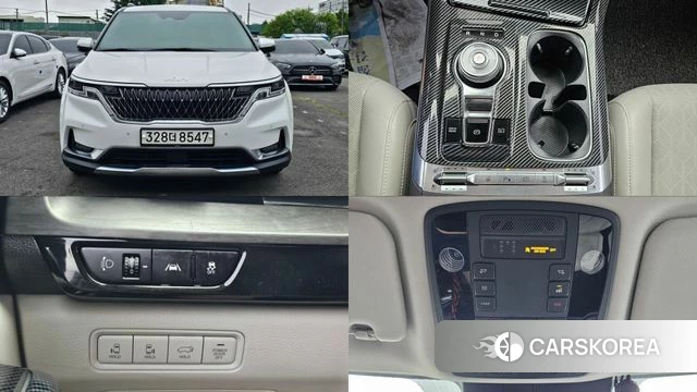 Kia Carnival 4th generation 2021 Белый из Кореи