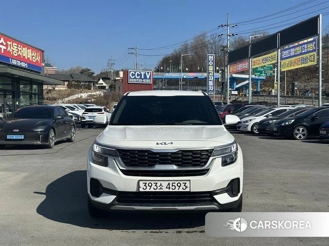 Kia Seltos 2021 Белый из Кореи