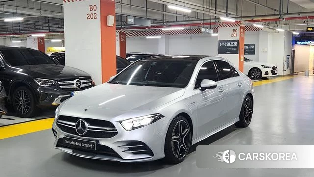 Mercedes-Benz A-Class W177 2021 Серебряный из Кореи