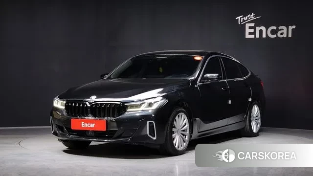 BMW 6 Series GT (G32) 2023 Черный из Кореи