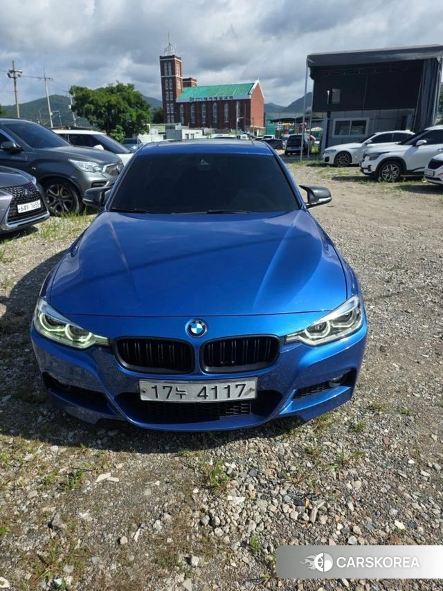 BMW 3 Series (F30) 2018 Синий из Кореи