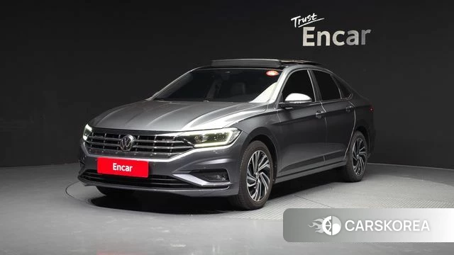 Volkswagen 7th Generation of Jetta 2021 Серый из Кореи