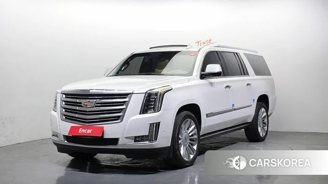 Cadillac Escalade 2019 Белый из Кореи