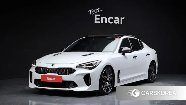 Kia Stinger Meister 2021 Белый из Кореи