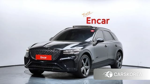 Genesis GV70 2021 Черный из Кореи