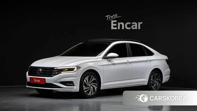 Volkswagen 7th Generation of Jetta 2021 Белый из Кореи
