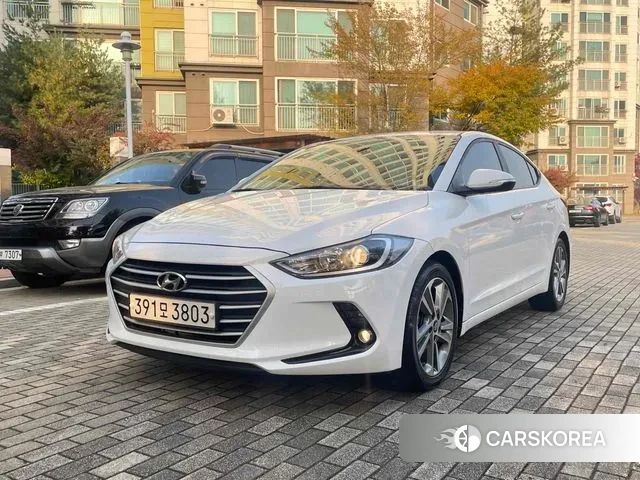 Hyundai Avante AD 2018 Белый из Кореи