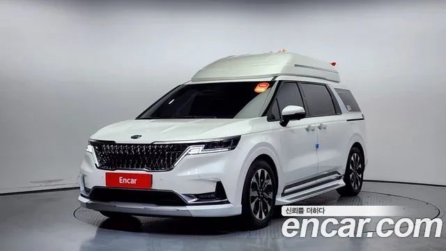 Kia Carnival 4th generation 2021 Белый из Кореи