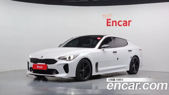 Kia Stinger 2018 Белый из Кореи