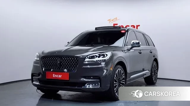 Lincoln Aviator 2nd generation 2021 Серый из Кореи