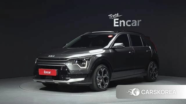 Kia Di Ol Nu Niro 2022 Серый из Кореи