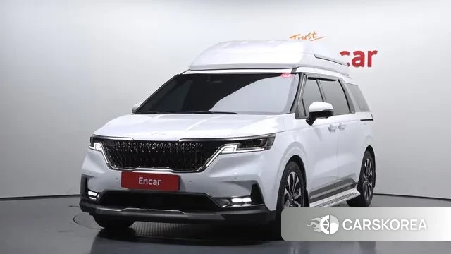 Kia Carnival 4th generation 2021 Белый из Кореи