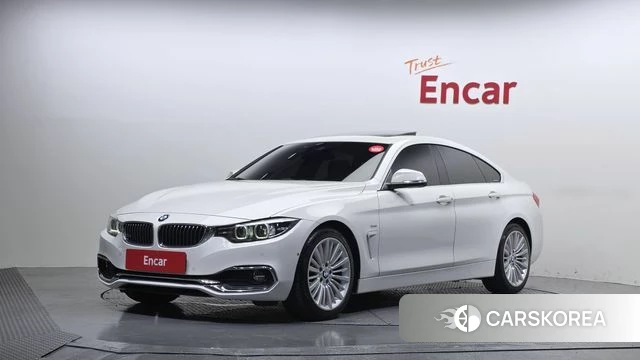 BMW 4 Series (F32) 2018 Белый из Кореи