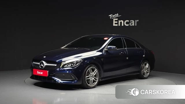 Mercedes-Benz CLA-Class C117 2018 Синий из Кореи